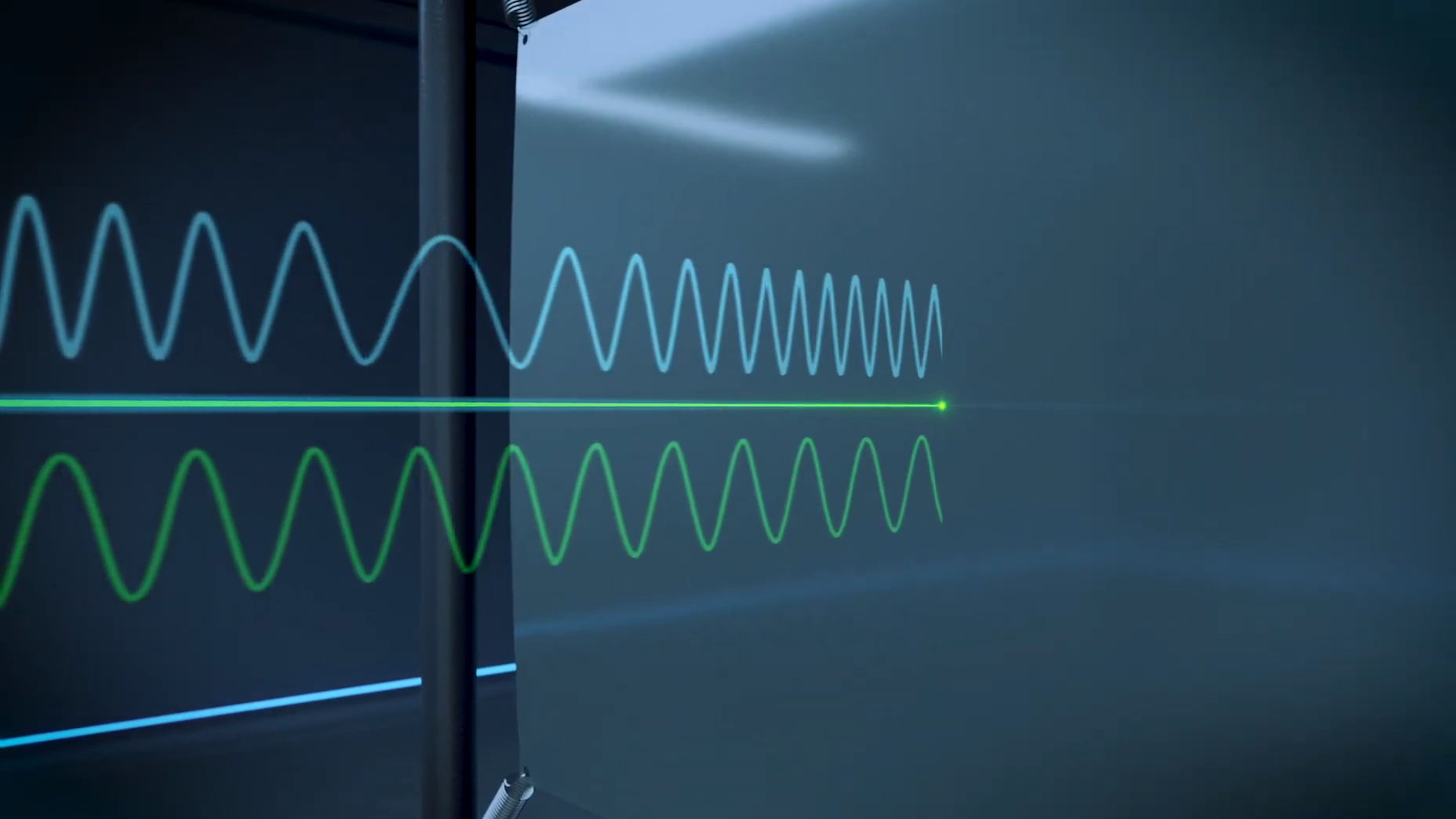 Laser vibrometry using the Doppler effect as frequency shift of back scattered light from a moving surface Laser vibrometry using the Doppler effect as frequency shift of back scattered light from a moving surface