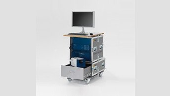 Vibrometer accessory PSV rack system Vibrometer accessory PSV rack system