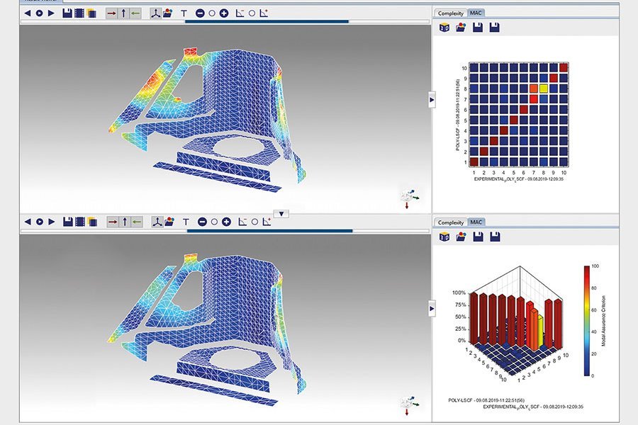 Model correlation of additive manufacturing part Model correlation of additive manufacturing part