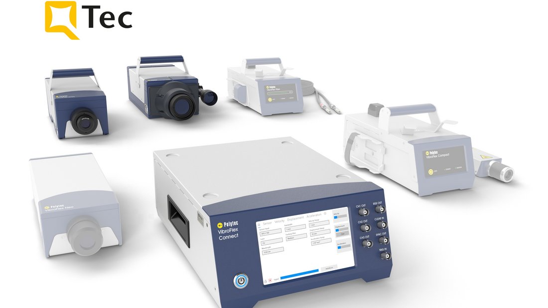 VibroFlex QTec - modular laser vibrometer for vibration analysis with the highest signal quality VibroFlex QTec - modular laser vibrometer for vibration analysis with the highest signal quality