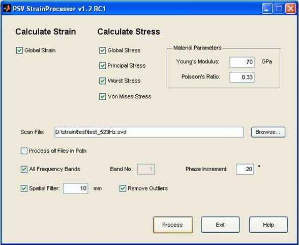 Ask for the StrainProcessor compatible with PSV Polytec Scanning Vibrometers Ask for the StrainProcessor compatible with PSV Polytec Scanning Vibrometers