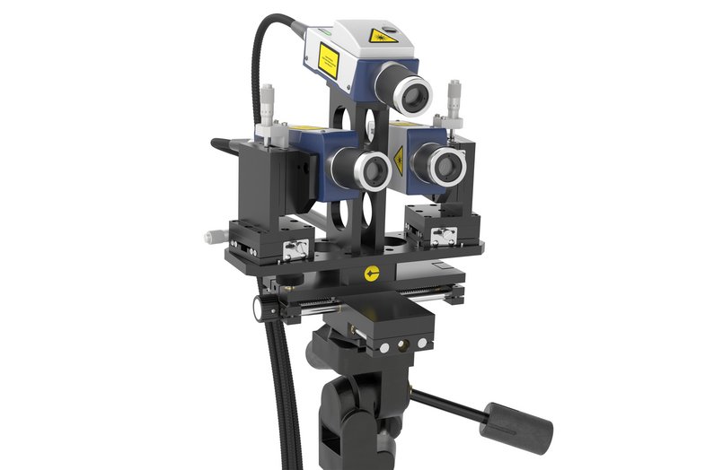 Flexible 3D vibration testing with the VibroFlex TriMount laser vibrometer  Flexible 3D vibration testing with the VibroFlex TriMount laser vibrometer