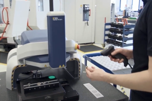 Barcode scanner reading part type for measurement recipe loading Barcode scanner reading part type for measurement recipe loading