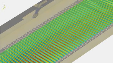 Dynamic measurement of a SAW surface acoustic wave filter Dynamic measurement of a SAW surface acoustic wave filter