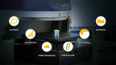 Surface parameter characterizing the form, waviness and texture of a workpiece Surface parameter characterizing the form, waviness and texture of a workpiece