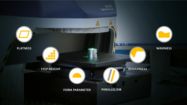 Surface parameter characterizing the form, waviness and texture of a workpiece Surface parameter characterizing the form, waviness and texture of a workpiece