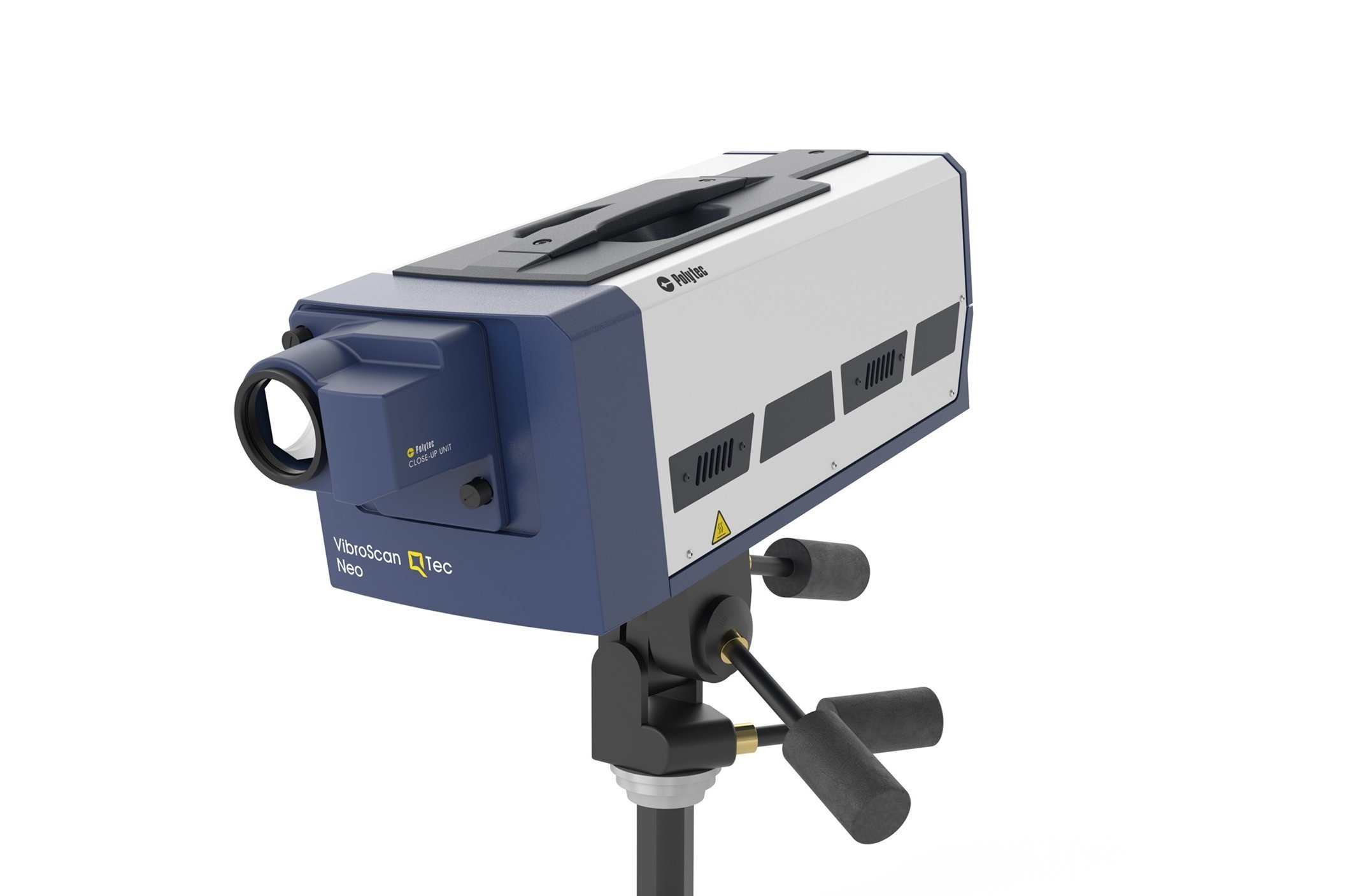 VibroScan QTec Neo featuring the close-up unit and close-up lenses VibroScan QTec Neo featuring the close-up unit and close-up lenses
