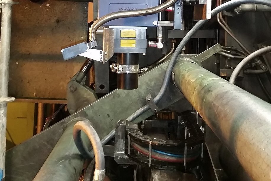 Speed measurement in aluminum cold rolling mill, roll gap control with ProSpeed optical sensors Speed measurement in aluminum cold rolling mill, roll gap control with ProSpeed optical sensors