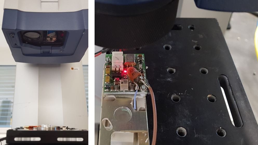 Measuring amplitudes on a large area using full-field laser vibration sensors Measuring amplitudes on a large area using full-field laser vibration sensors