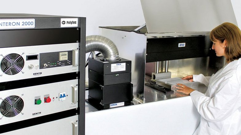 UV-Sinter test center Germany